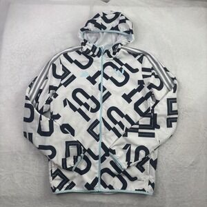 Adidas Messi Windbreaker Hoodie Long Sleeve Full Zip Jacket Youth XL